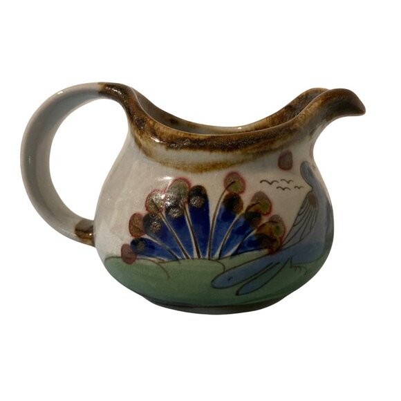 Vintage Ken Edwards Tonala Pottery Rustic Mexican Folk Art Handmade Signed - Picture 1 of 8